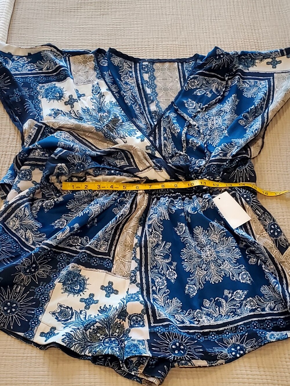 Free People Silky OASIS Loungewear Romper, Wm's Med, NWT - Picture 15 of 16